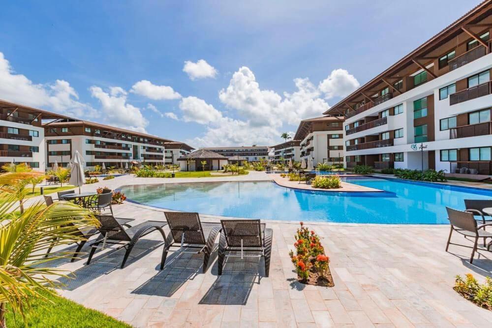 Bangalo Beira Mar Em Porto De Galinhas Hotel Exterior foto